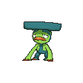 Lombre Shiny sprite from X & Y