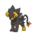 Luxray Shiny sprite from X & Y