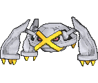 Risultati immagini per shiny metagross sprite