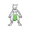 Mewtwo Shiny sprite from X & Y
