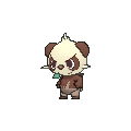 Pancham Shiny sprite from X & Y