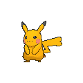 Pikachu Shiny sprite from X & Y