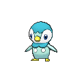 Piplup Shiny sprite from X & Y