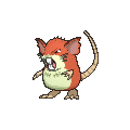 Raticate Shiny sprite from X & Y