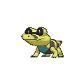 Sandile Shiny sprite from X & Y