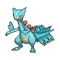 Sceptile Shiny sprite from X & Y