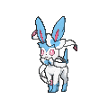 Sylveon Shiny sprite from X & Y