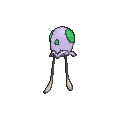 Tentacool Shiny sprite from X & Y
