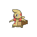 Timburr Shiny sprite from X & Y