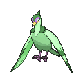 Tranquill Shiny sprite from X & Y
