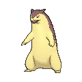 Typhlosion Shiny sprite from X & Y