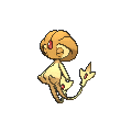 Uxie Shiny sprite from X & Y