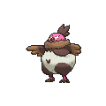 Vullaby Shiny sprite from X & Y