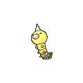 Weedle Shiny sprite from X & Y