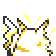 Pikachu Back sprite from Yellow