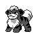 Growlithe sprite from Yellow